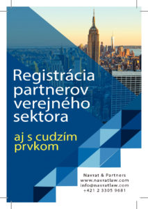 registracia partnerov verejneho sektora